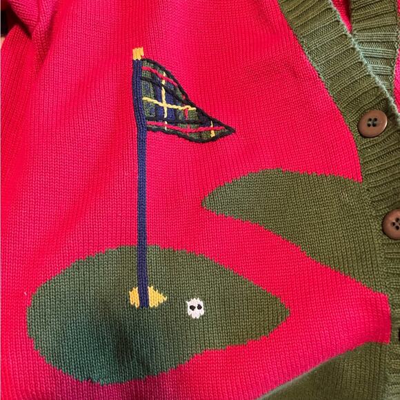 EVAN PICONE golf novelty Cardigan/sweater - Picture 6 of 11